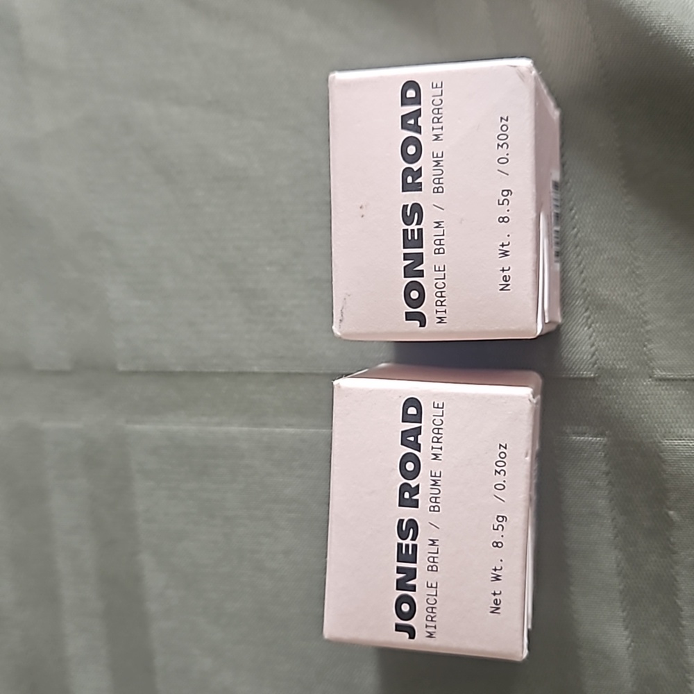 (2) Jones Road Miracle Balm in Dusty Rose and Bronze